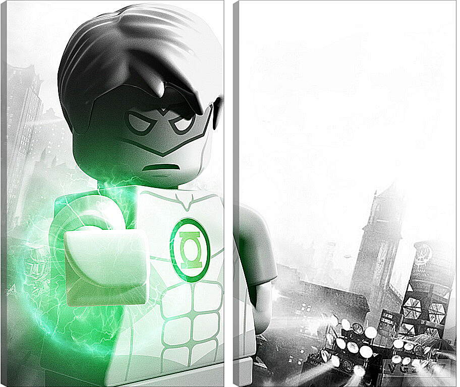 Модульная картина - Lego Batman 2: DC Super Heroes
