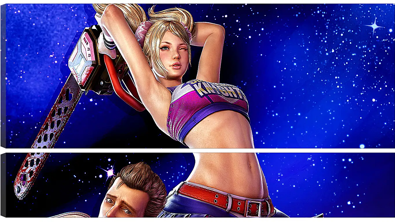 Модульная картина - Lollipop Chainsaw
