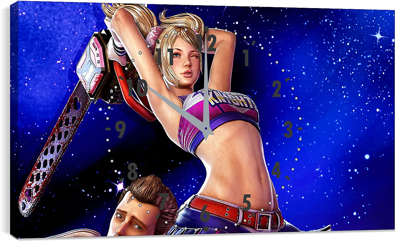 Часы картина - Lollipop Chainsaw
