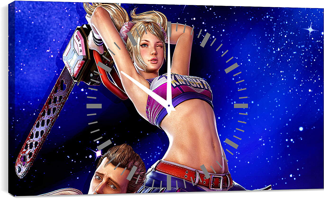 Часы картина - Lollipop Chainsaw
