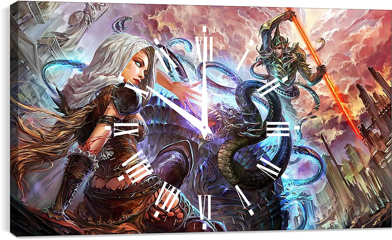 Часы картина - World Of Warcraft