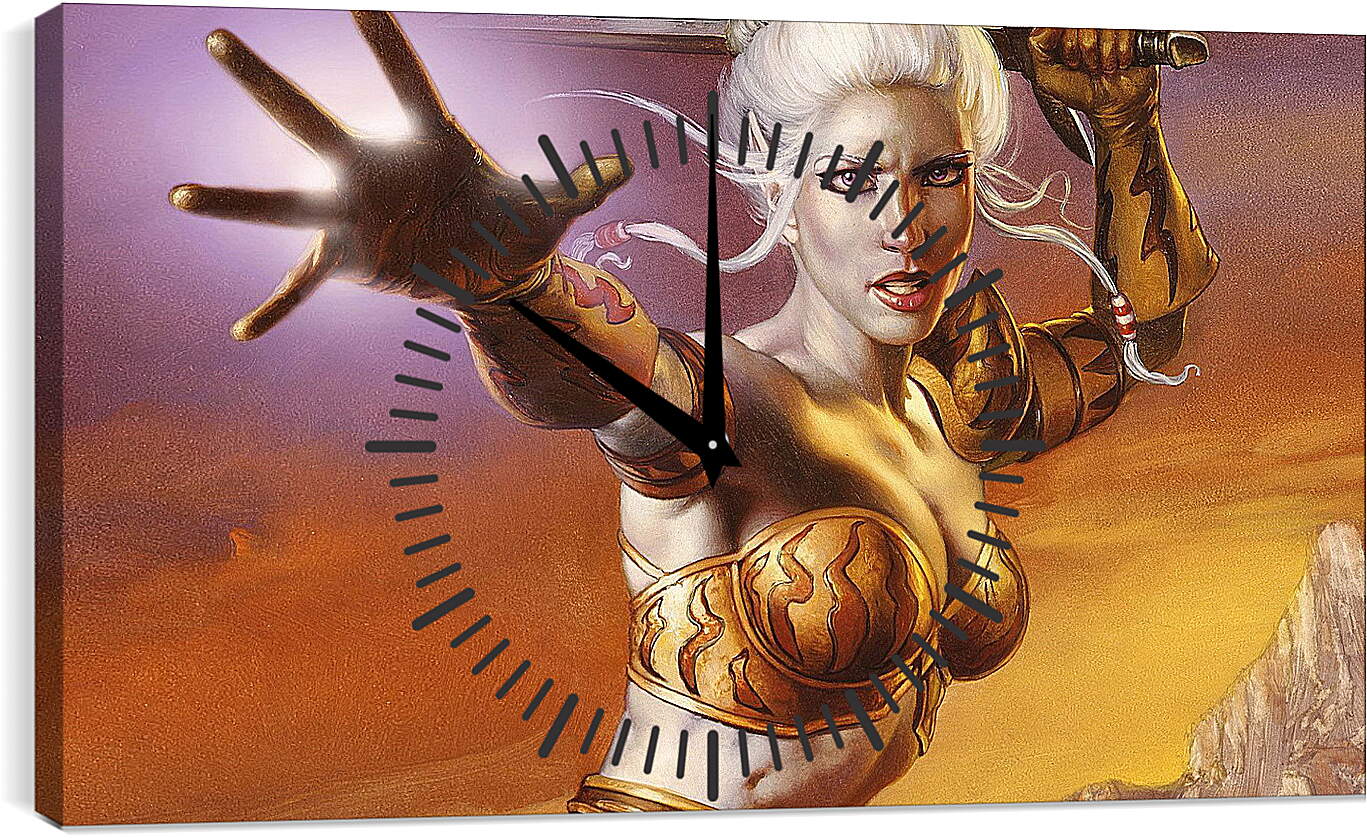 Часы картина - EverQuest
