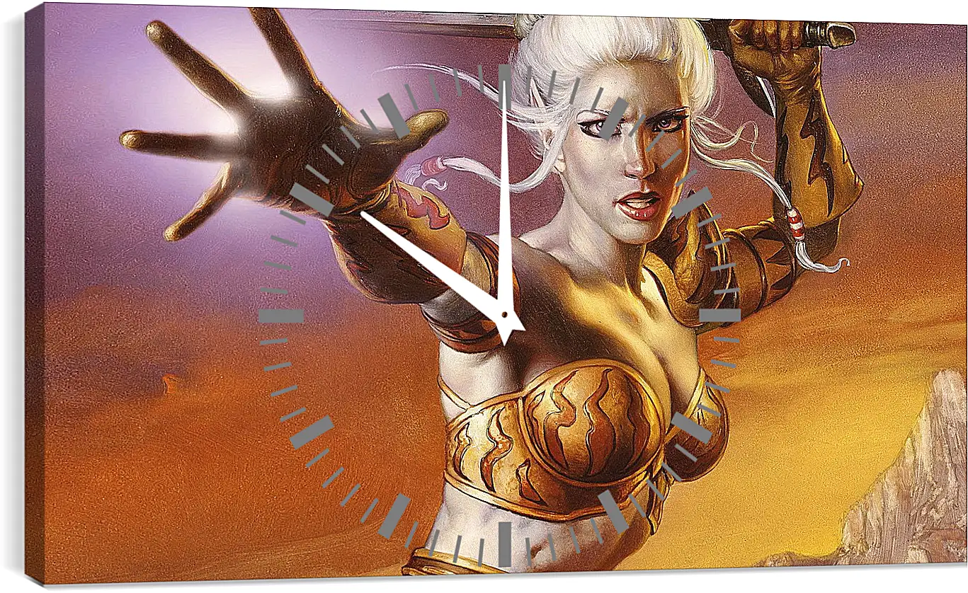 Часы картина - EverQuest
