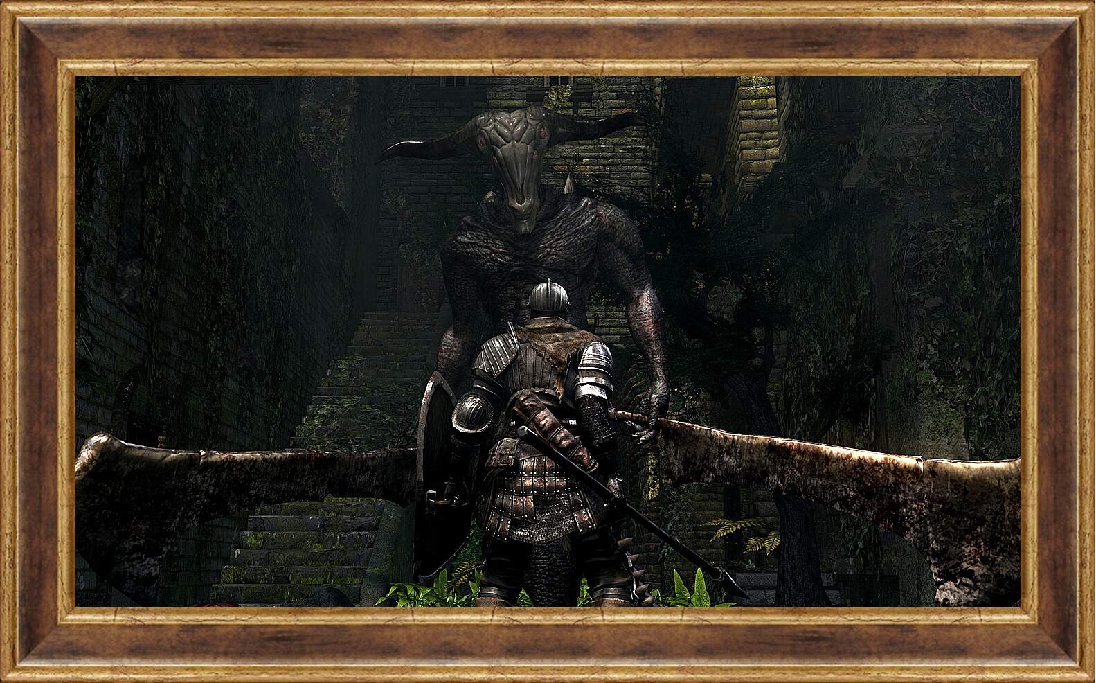 Картина в раме - Dark Souls
