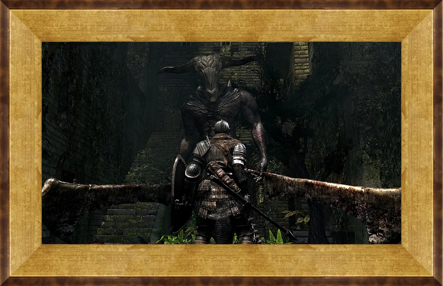 Картина в раме - Dark Souls
