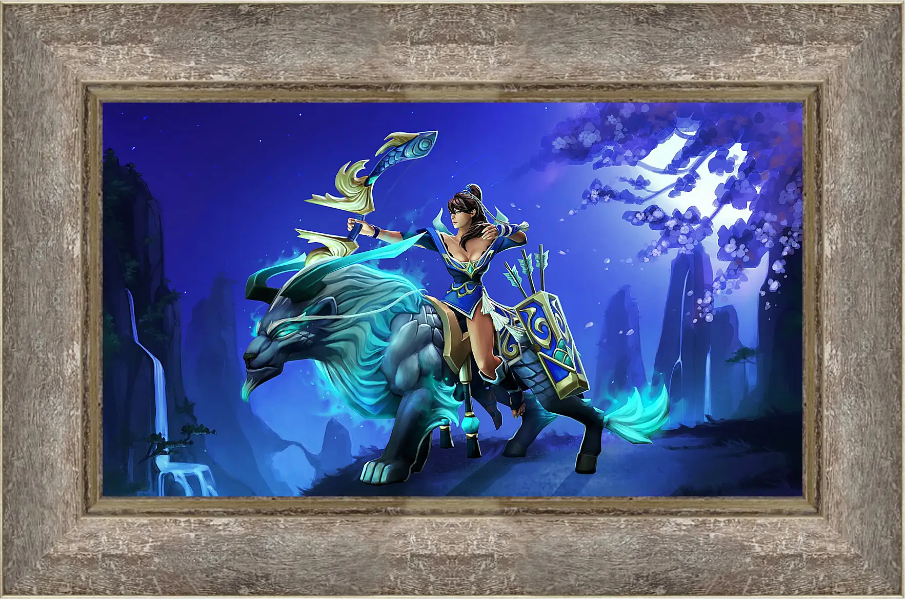 Картина в раме - DotA 2