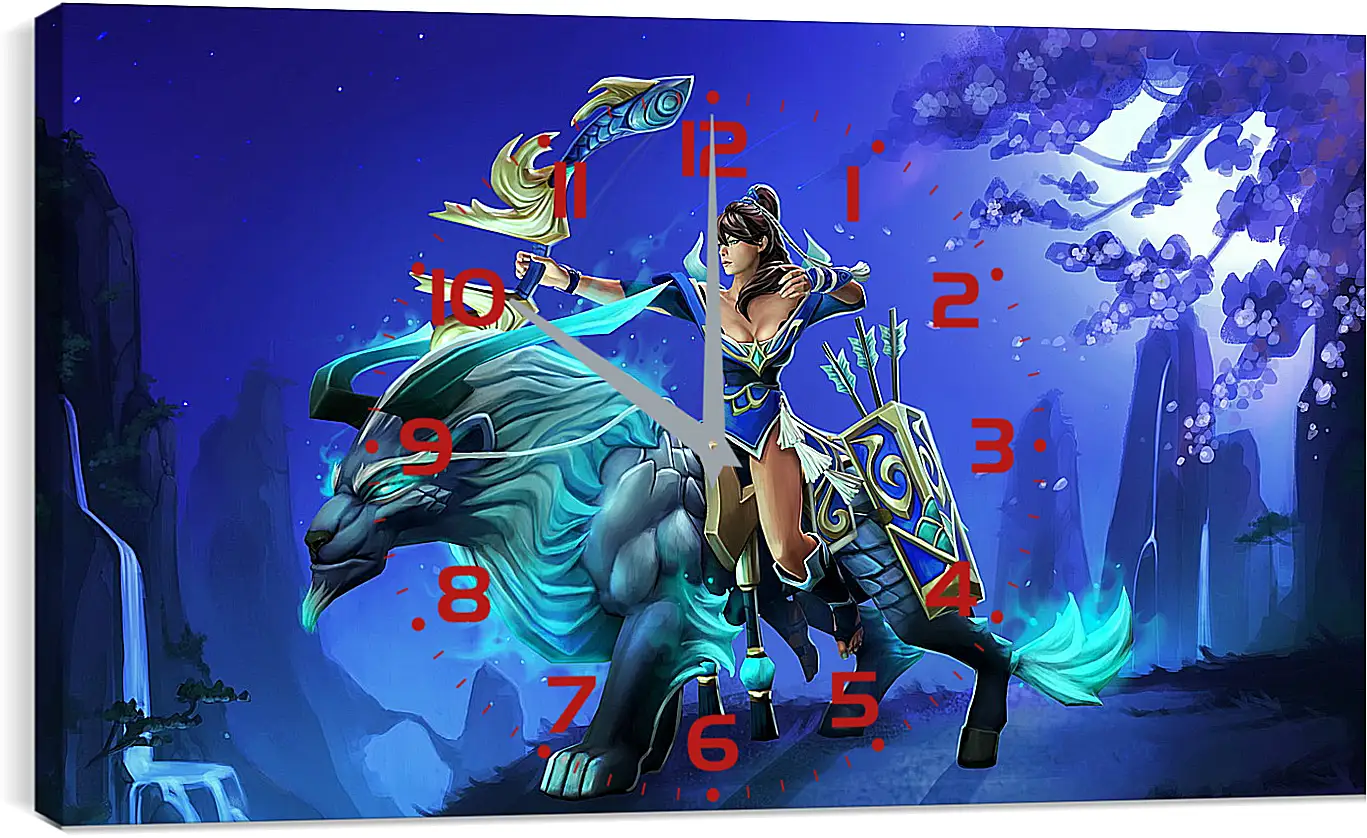 Часы картина - DotA 2