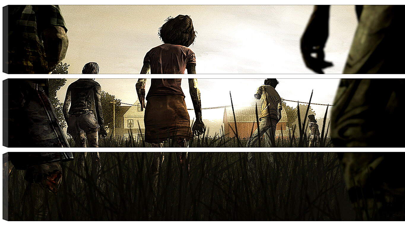 Модульная картина - The Walking Dead
