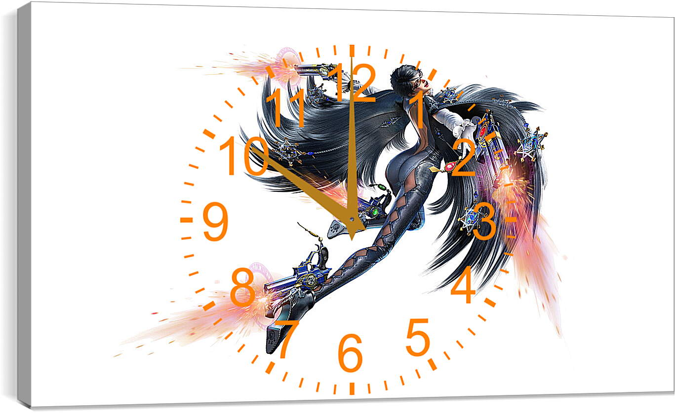 Часы картина - Bayonetta
