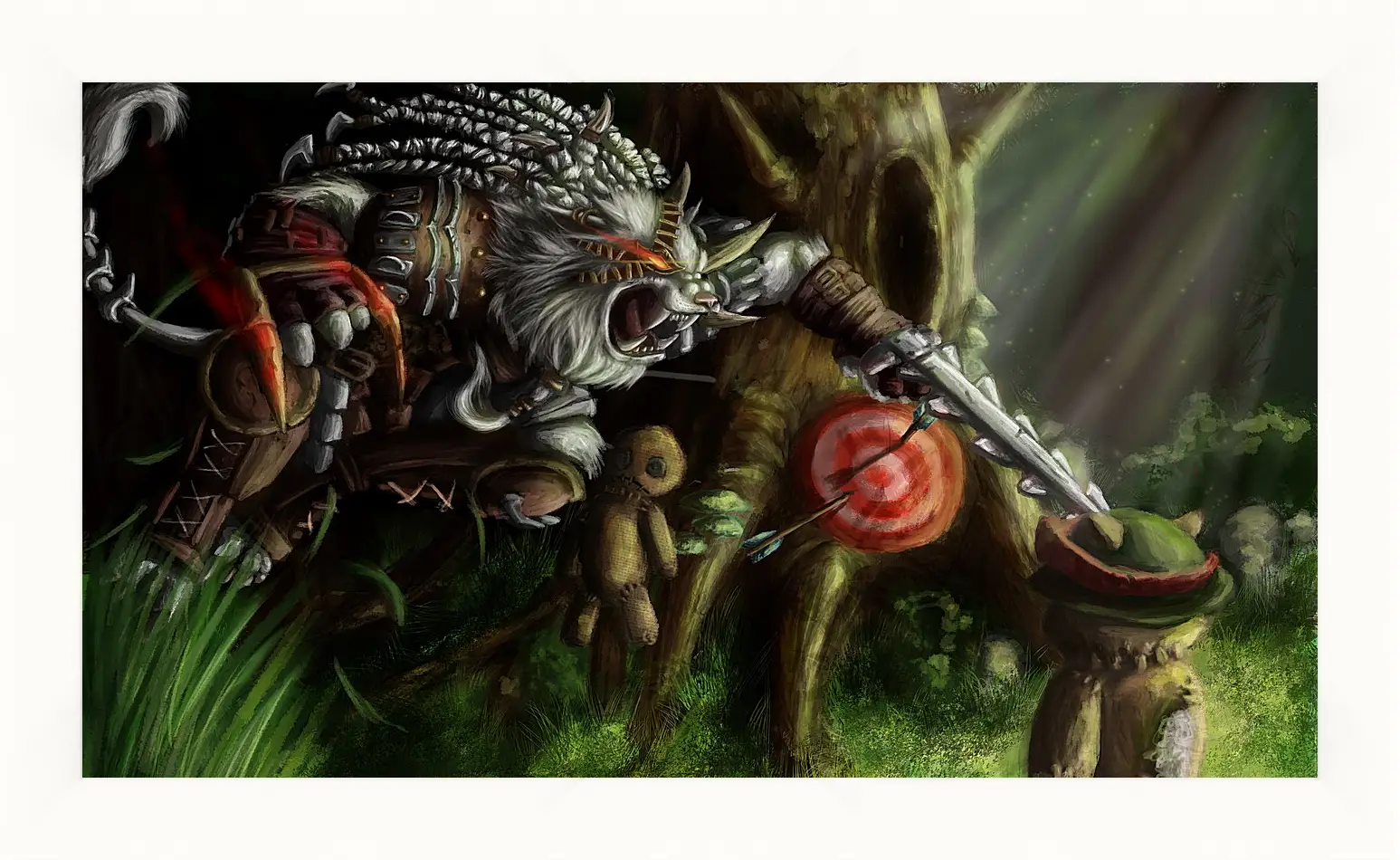 Картина в раме - League Of Legends
