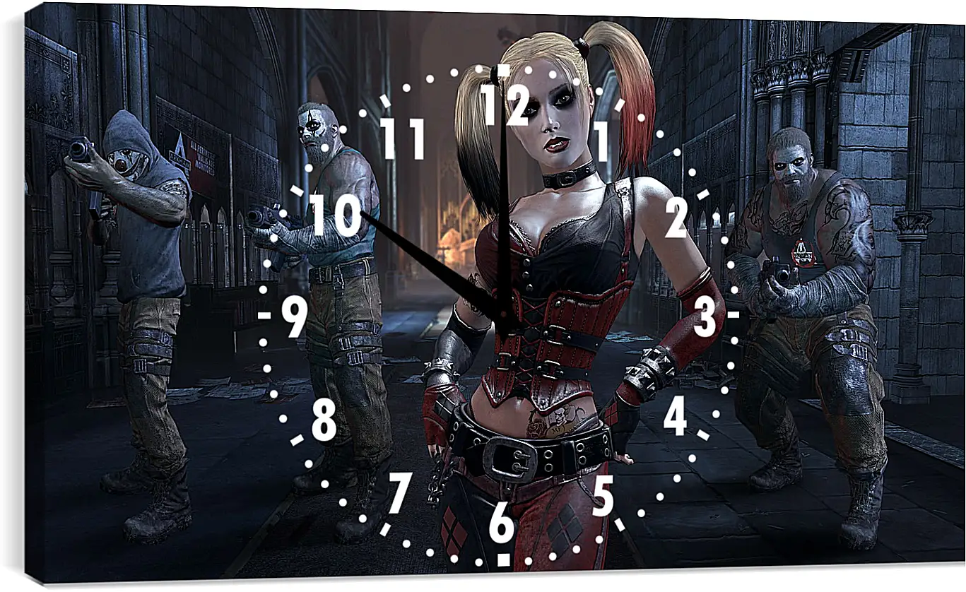 Часы картина - Batman: Arkham City