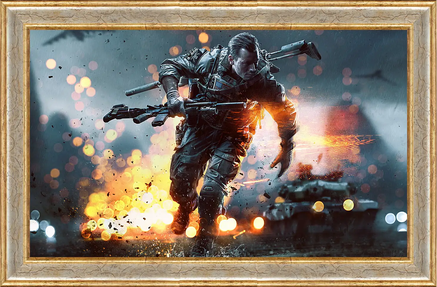 Картина в раме - Battlefield 4