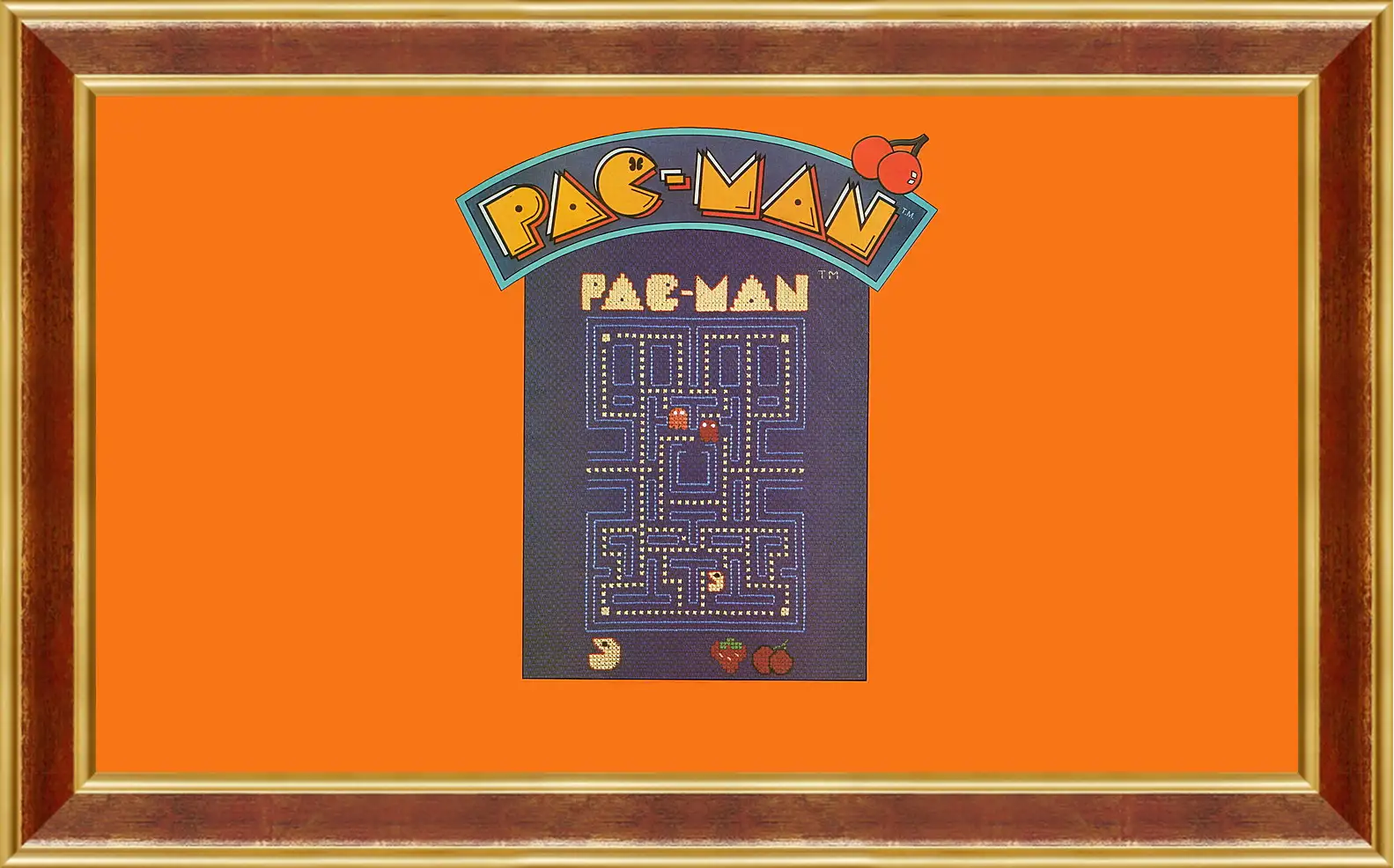 Картина в раме - Pac-Man
