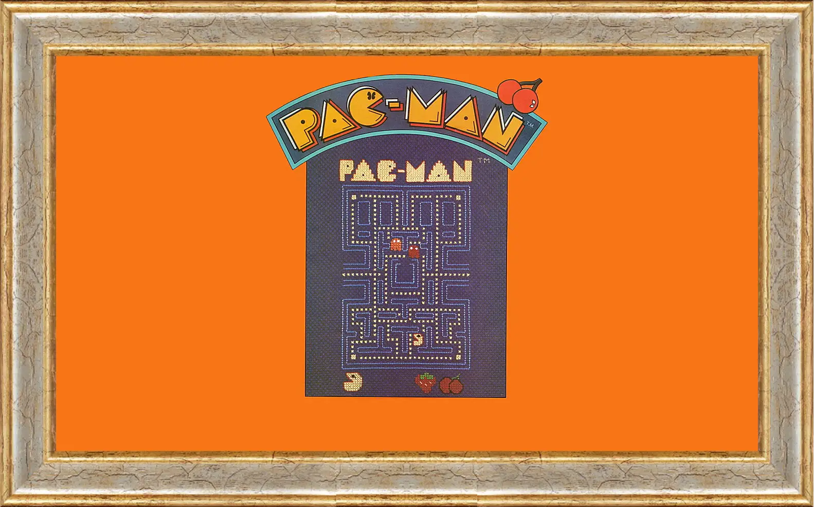 Картина в раме - Pac-Man
