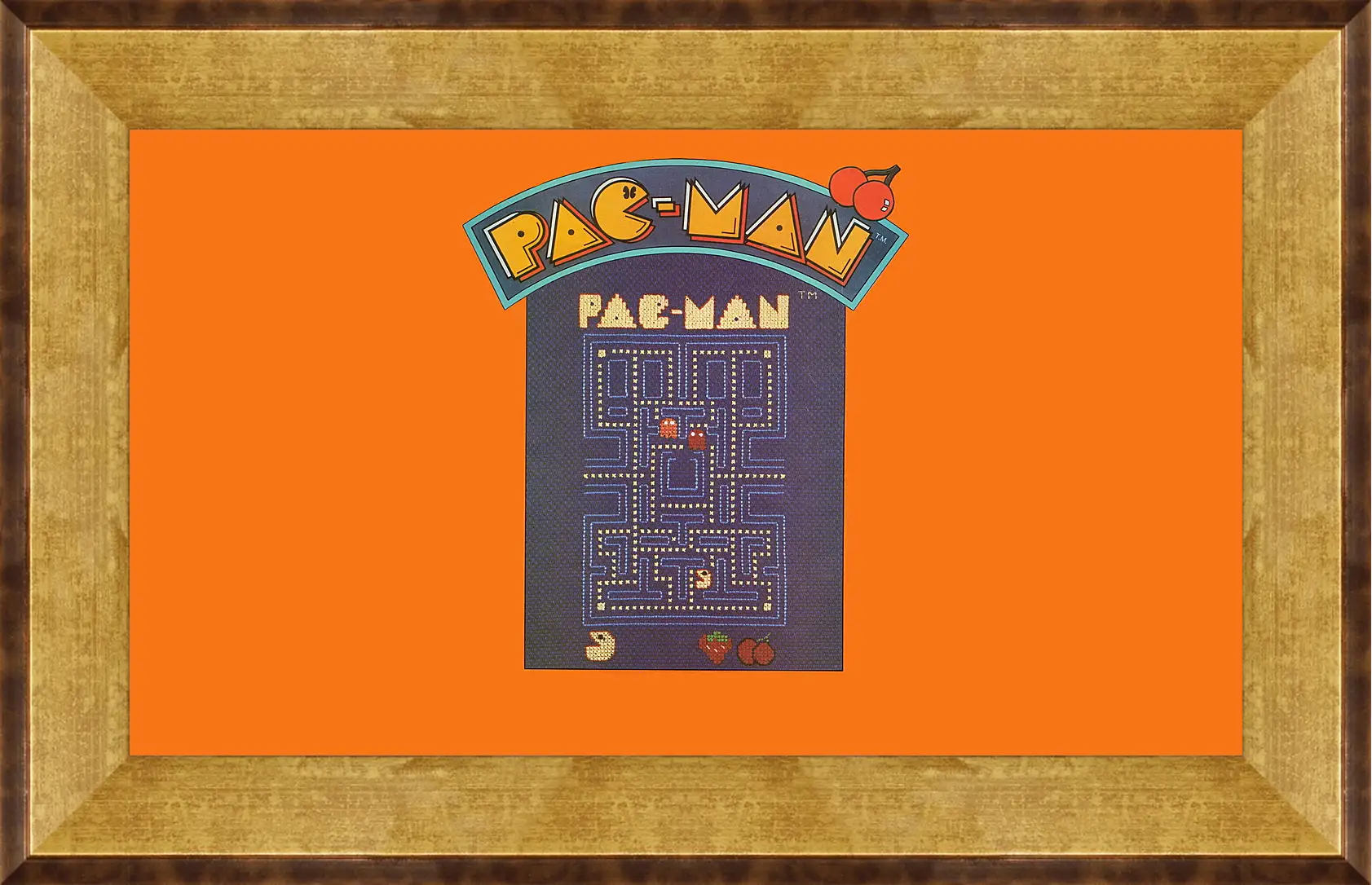 Картина в раме - Pac-Man
