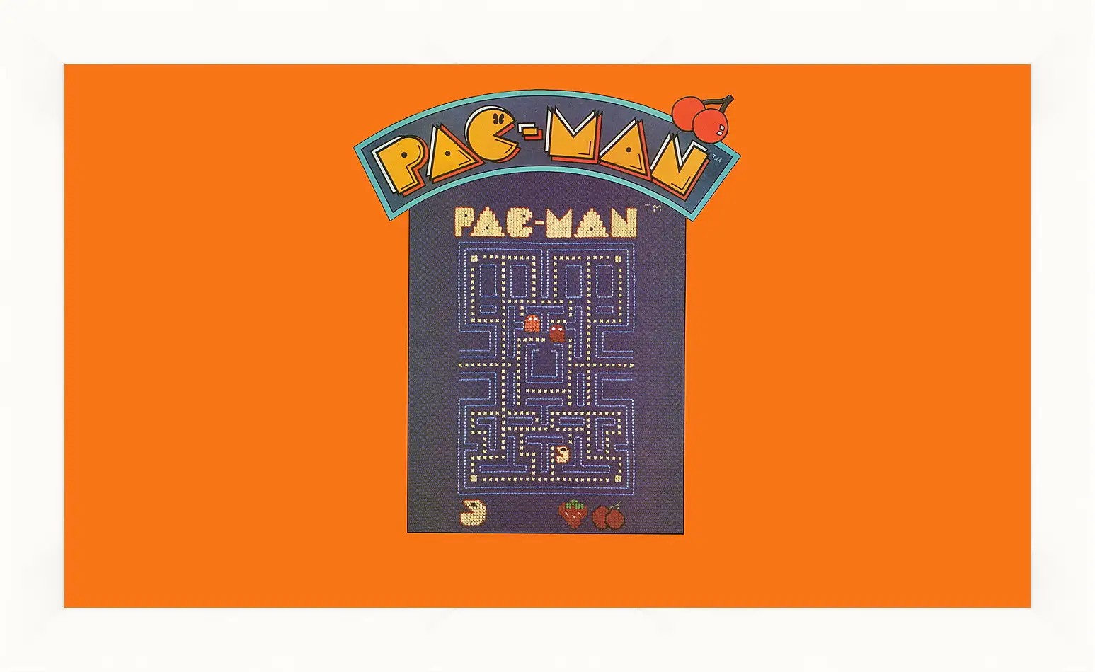 Картина в раме - Pac-Man
