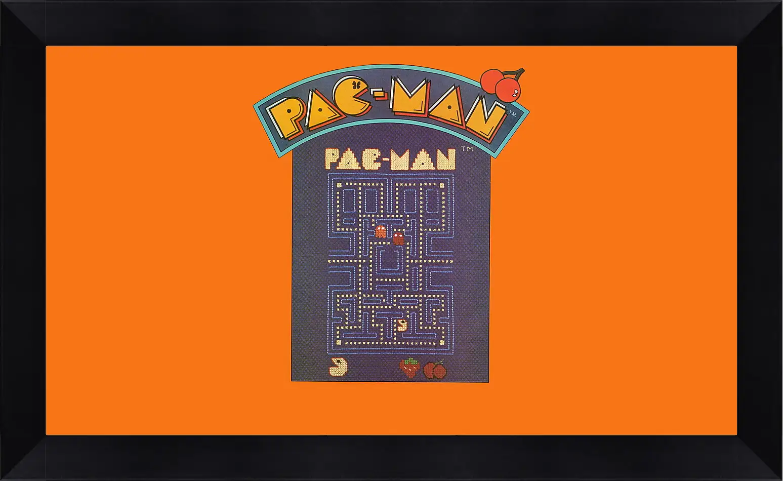 Картина в раме - Pac-Man
