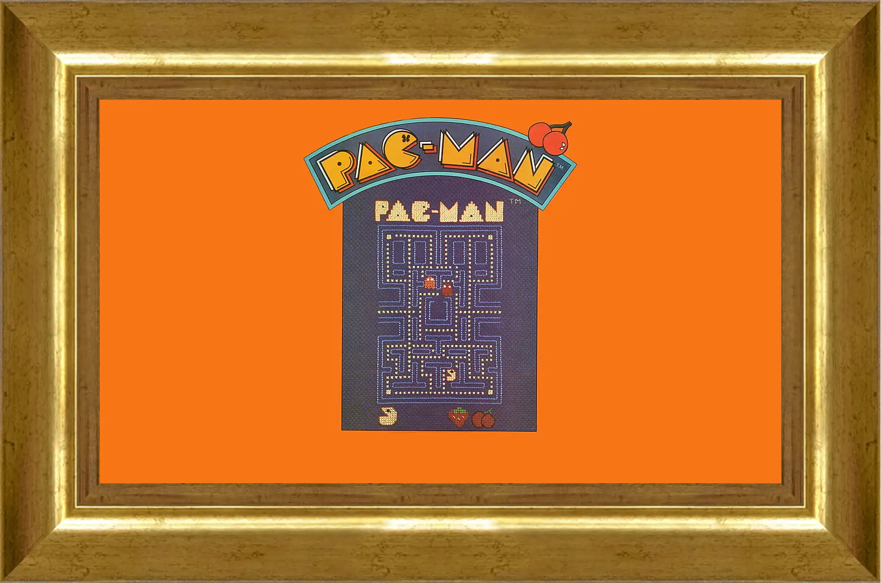 Картина в раме - Pac-Man
