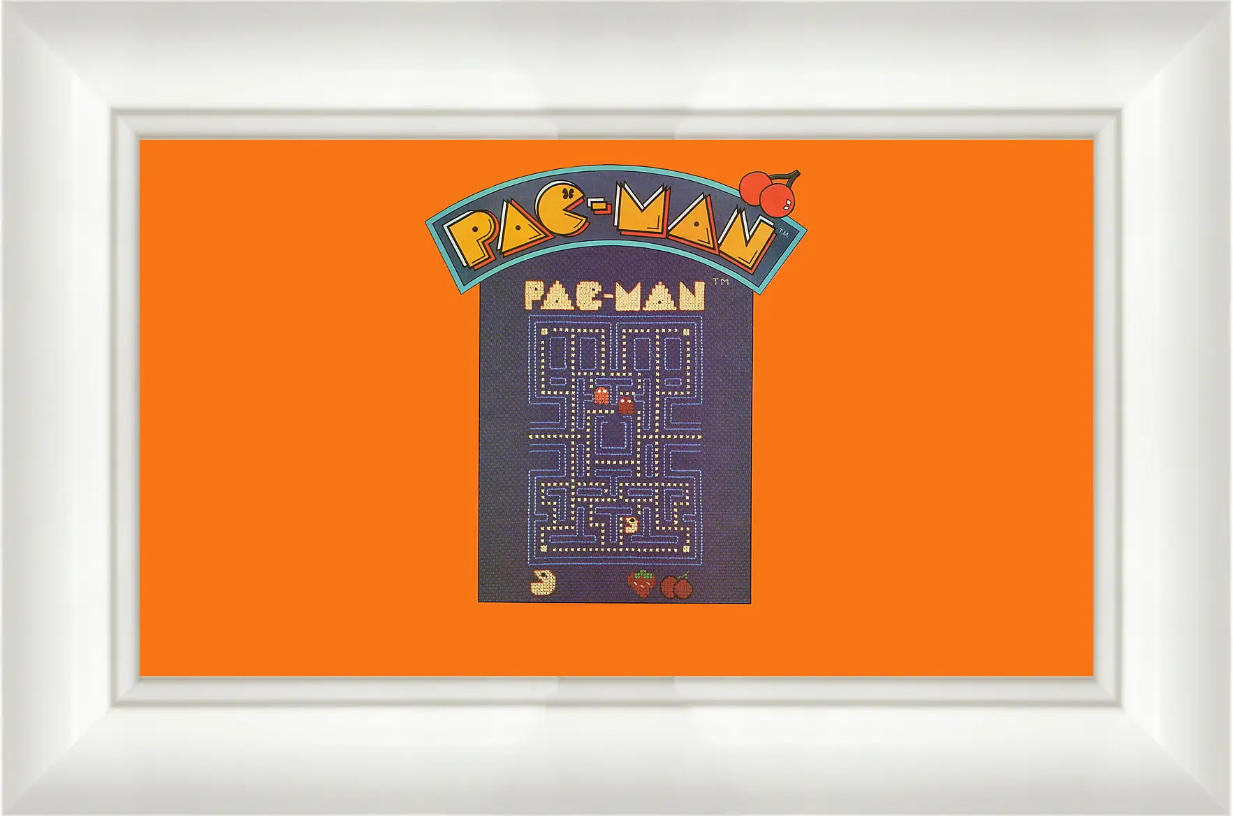 Картина в раме - Pac-Man
