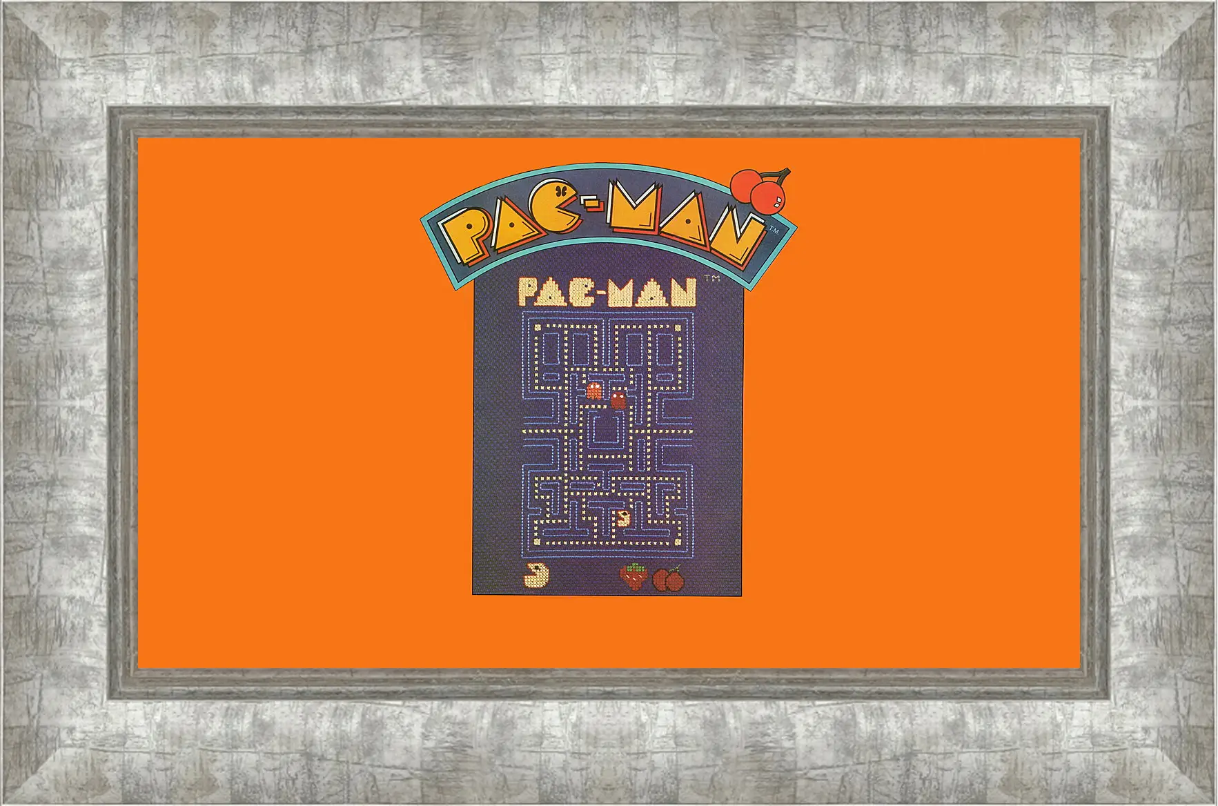 Картина в раме - Pac-Man
