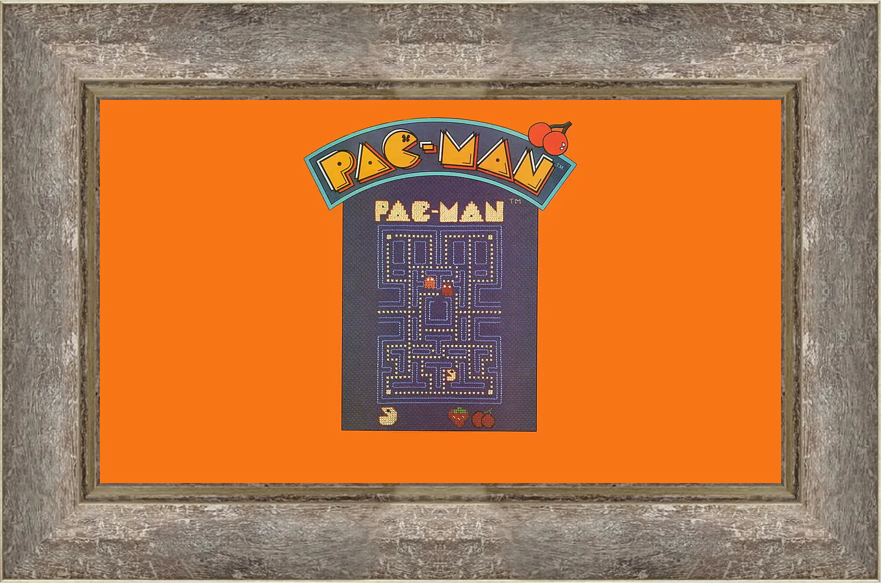 Картина в раме - Pac-Man
