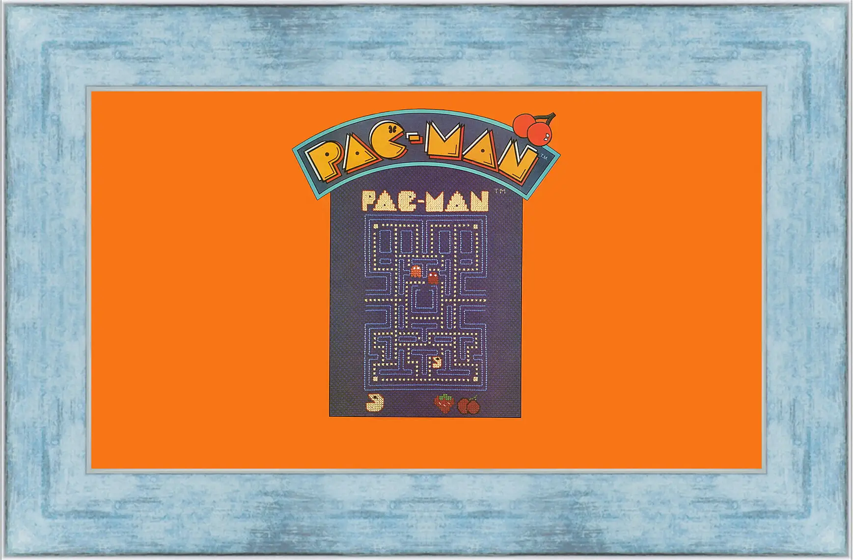 Картина в раме - Pac-Man
