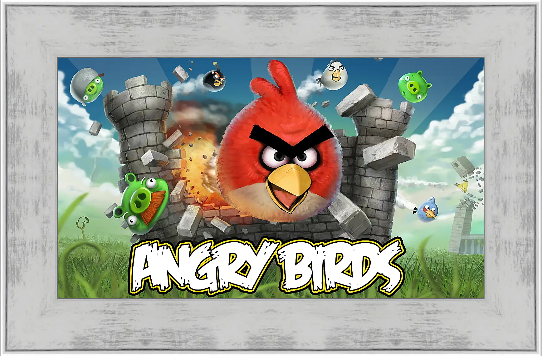 Картина в раме - Angry Birds
