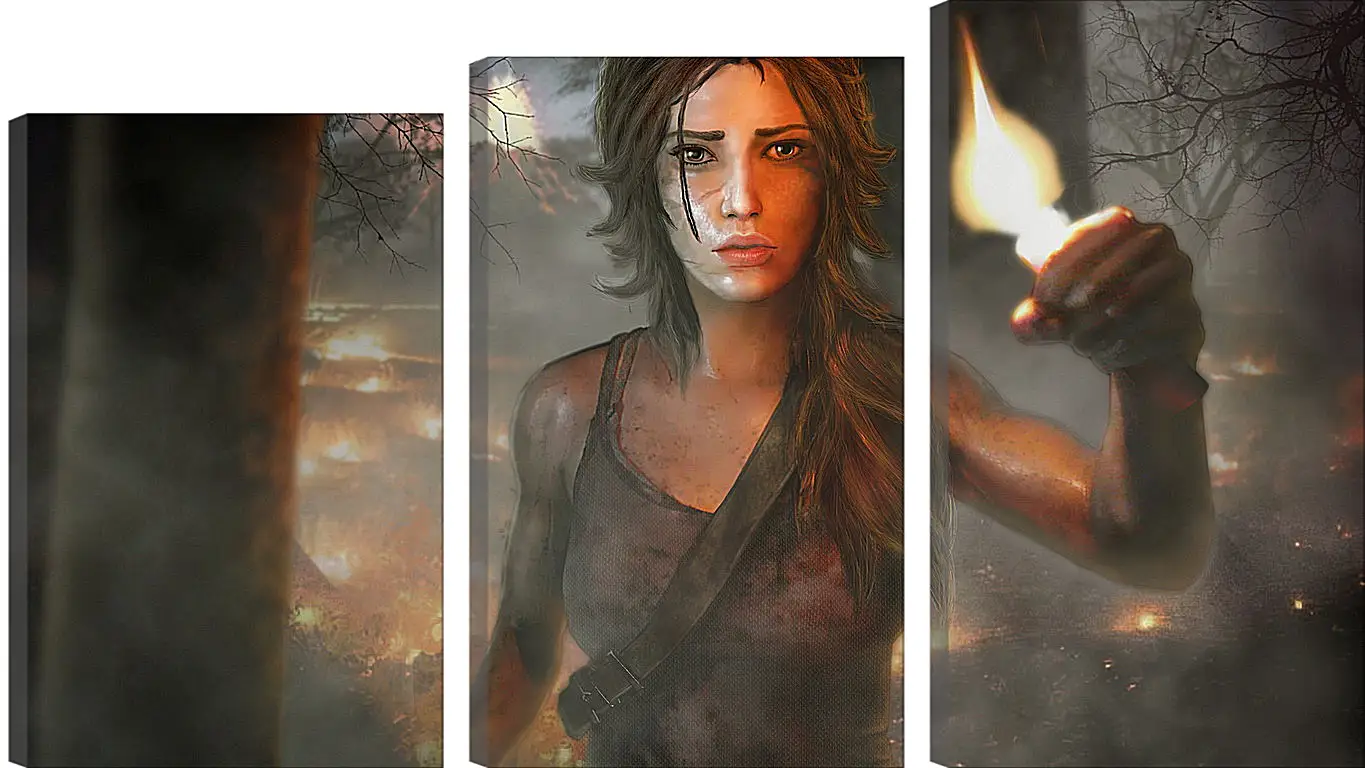 Модульная картина - Tomb Raider