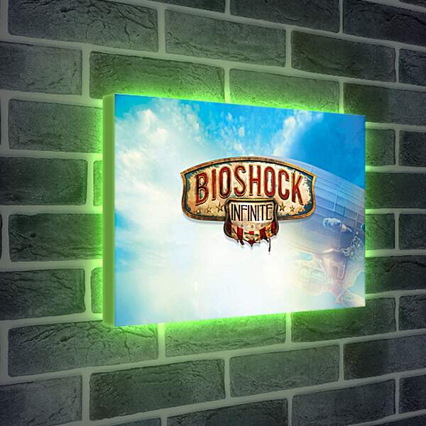 Лайтбокс световая панель - Bioshock Infinite
