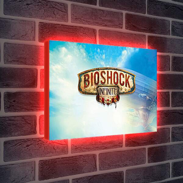Лайтбокс световая панель - Bioshock Infinite
