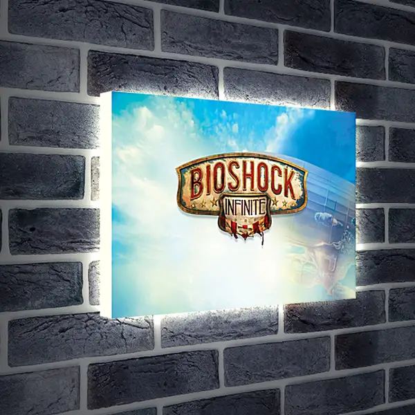 Лайтбокс световая панель - Bioshock Infinite
