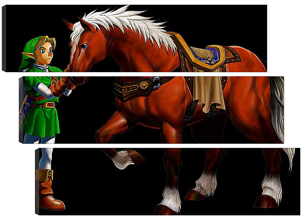 Модульная картина - The Legend Of Zelda: Ocarina Of Time
