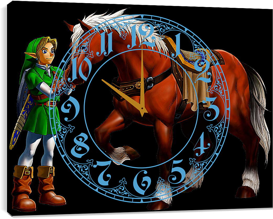 Часы картина - The Legend Of Zelda: Ocarina Of Time
