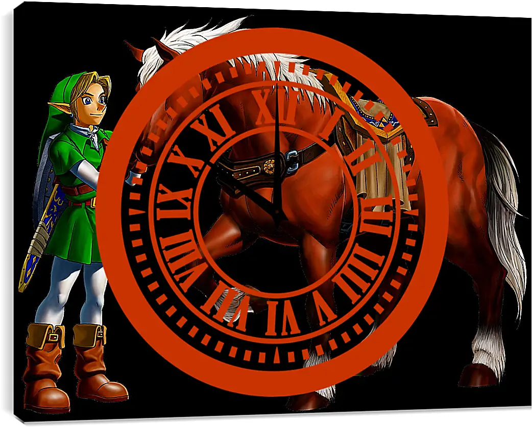 Часы картина - The Legend Of Zelda: Ocarina Of Time
