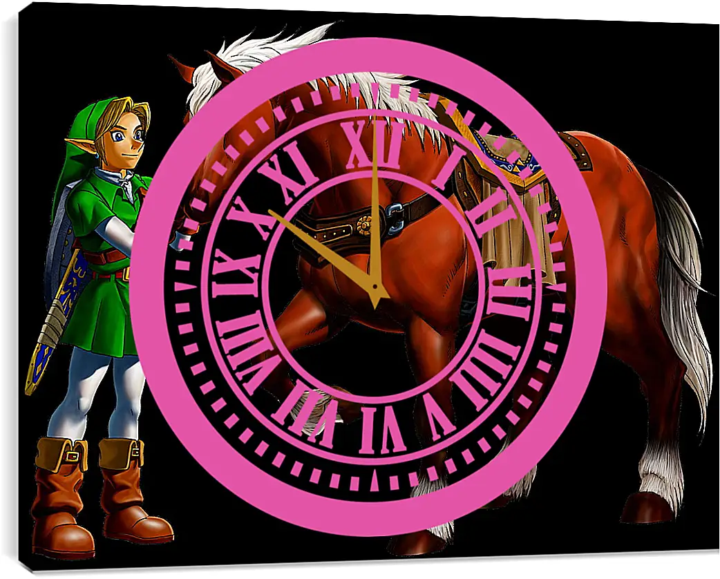 Часы картина - The Legend Of Zelda: Ocarina Of Time
