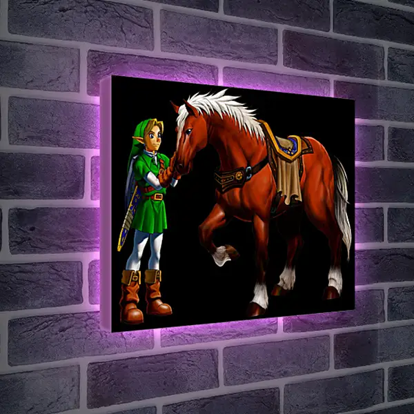 Лайтбокс световая панель - The Legend Of Zelda: Ocarina Of Time
