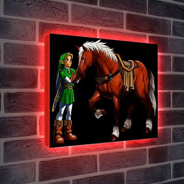 Лайтбокс световая панель - The Legend Of Zelda: Ocarina Of Time
