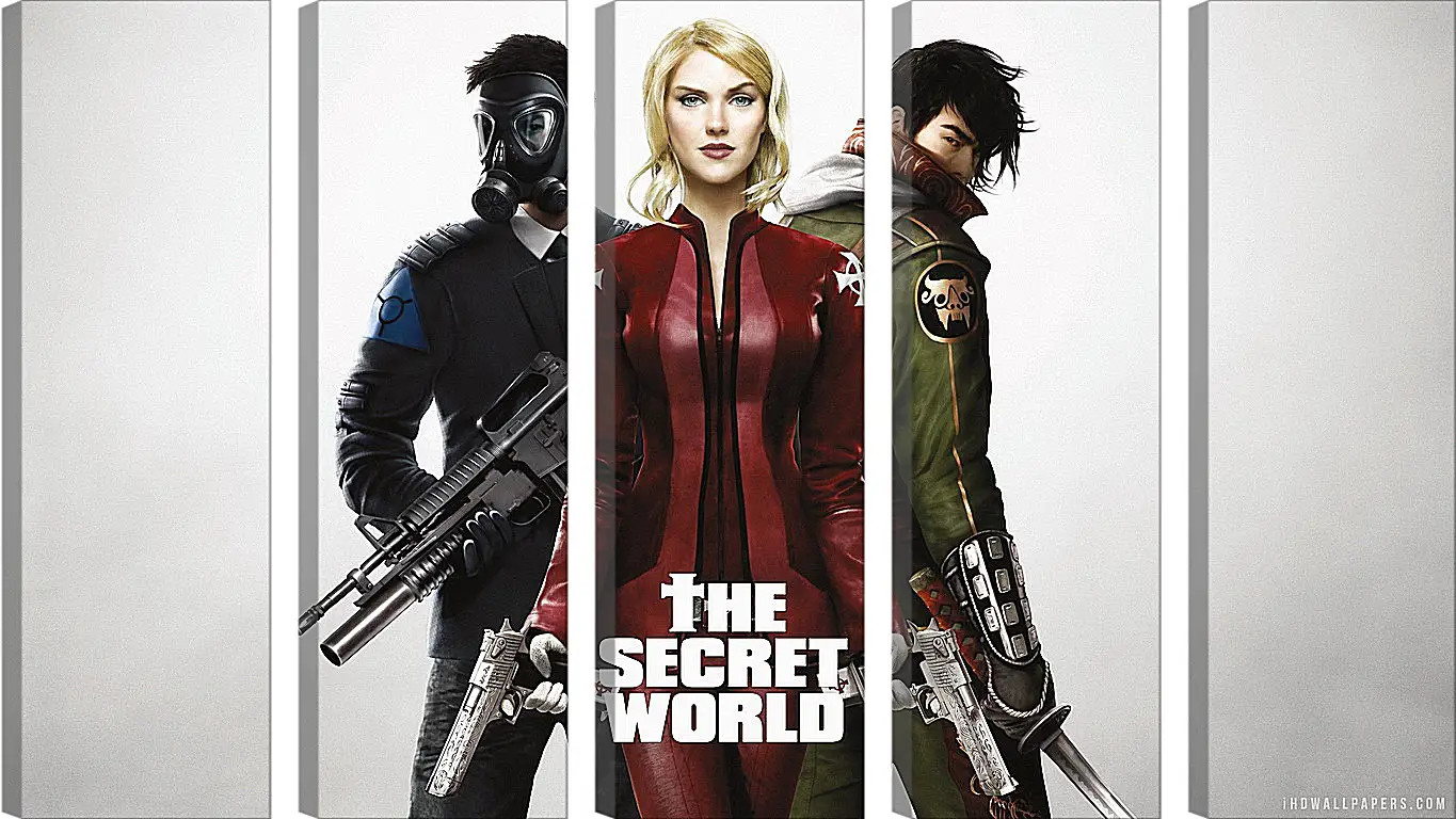 Модульная картина - The Secret World
