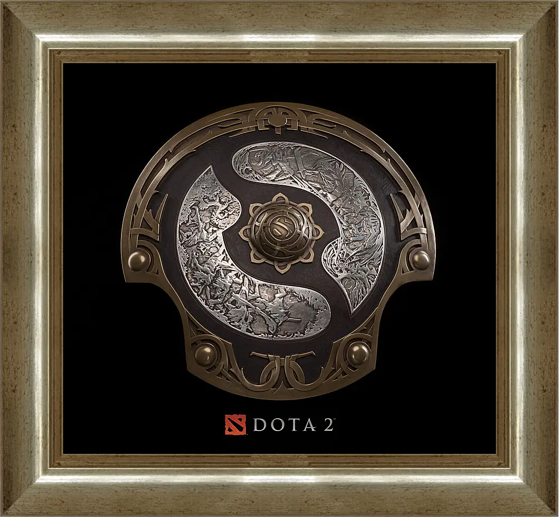 Картина в раме - DotA 2