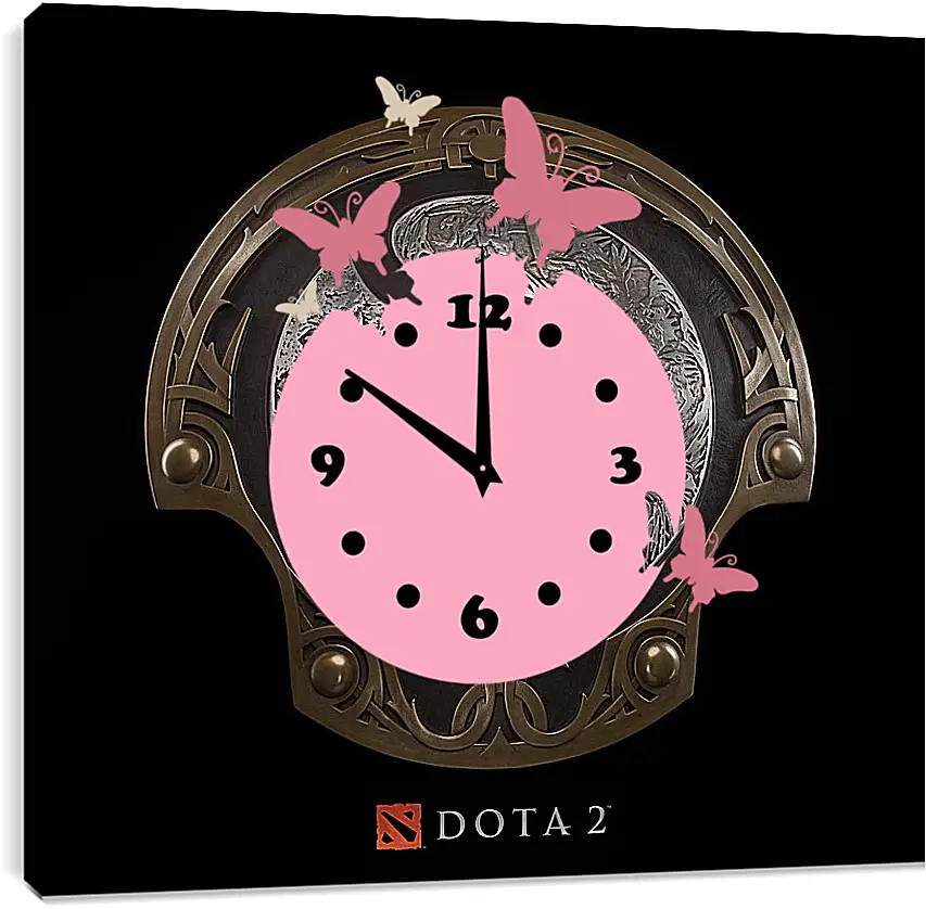 Часы картина - DotA 2