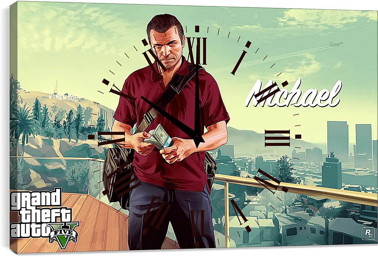 Часы картина - Grand Theft Auto V