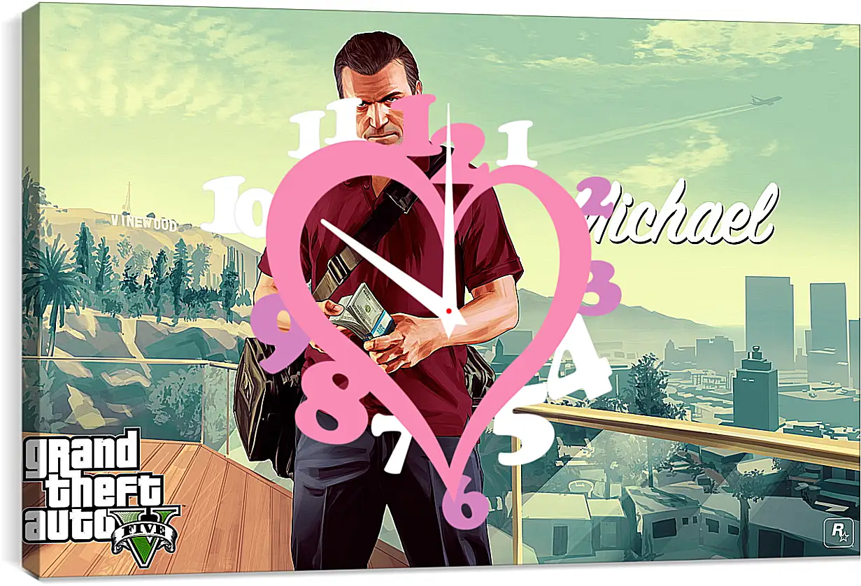 Часы картина - Grand Theft Auto V