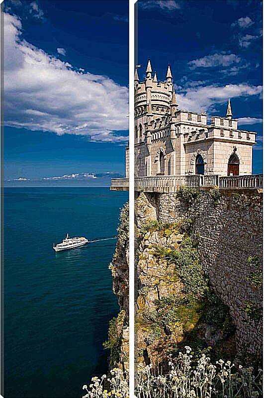Модульная картина - Ласточкино гнездо. Крым