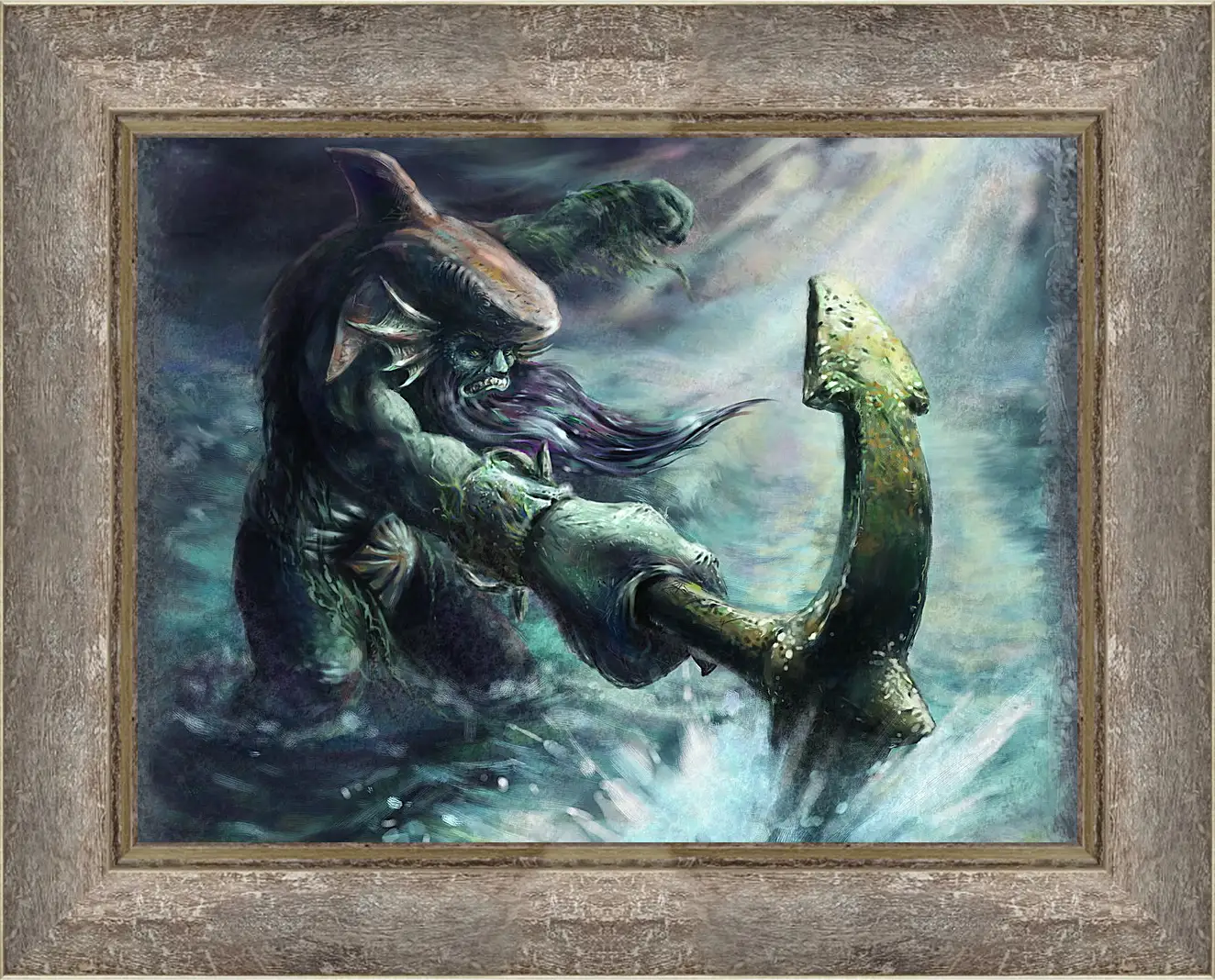 Картина в раме - DotA 2