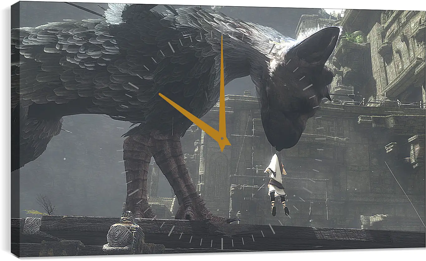 Часы картина - The Last Guardian
