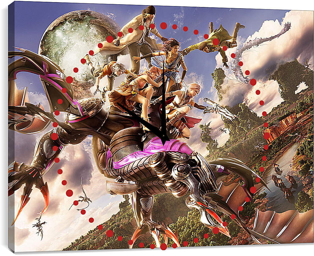 Часы картина - Final Fantasy XIII