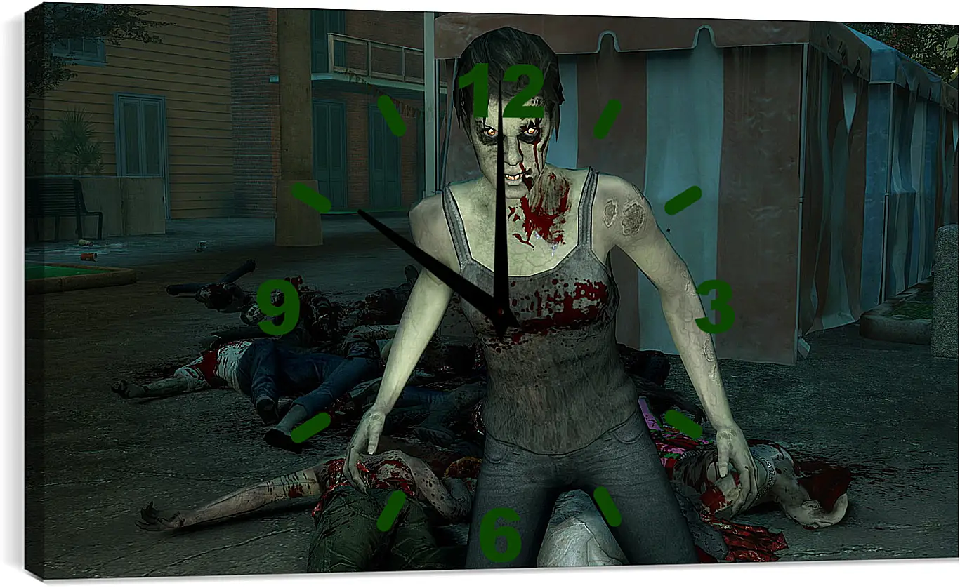 Часы картина - Left 4 Dead 2

