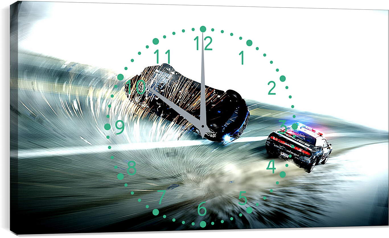 Часы картина - Need For Speed: Hot Pursuit
