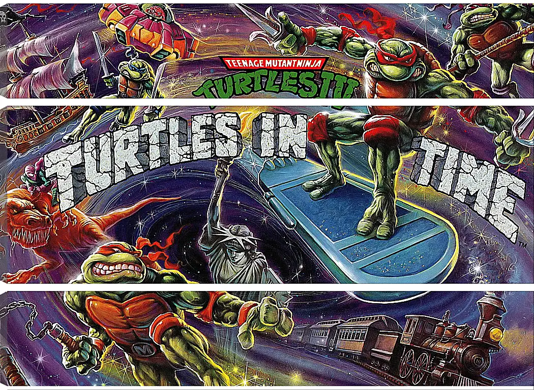 Модульная картина - Teenage Mutant Ninja Turtles Iv: Turtles In Time
