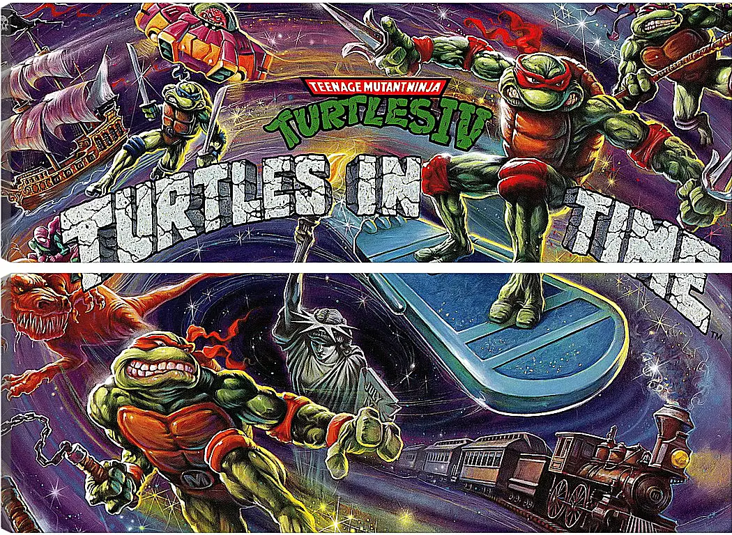 Модульная картина - Teenage Mutant Ninja Turtles Iv: Turtles In Time
